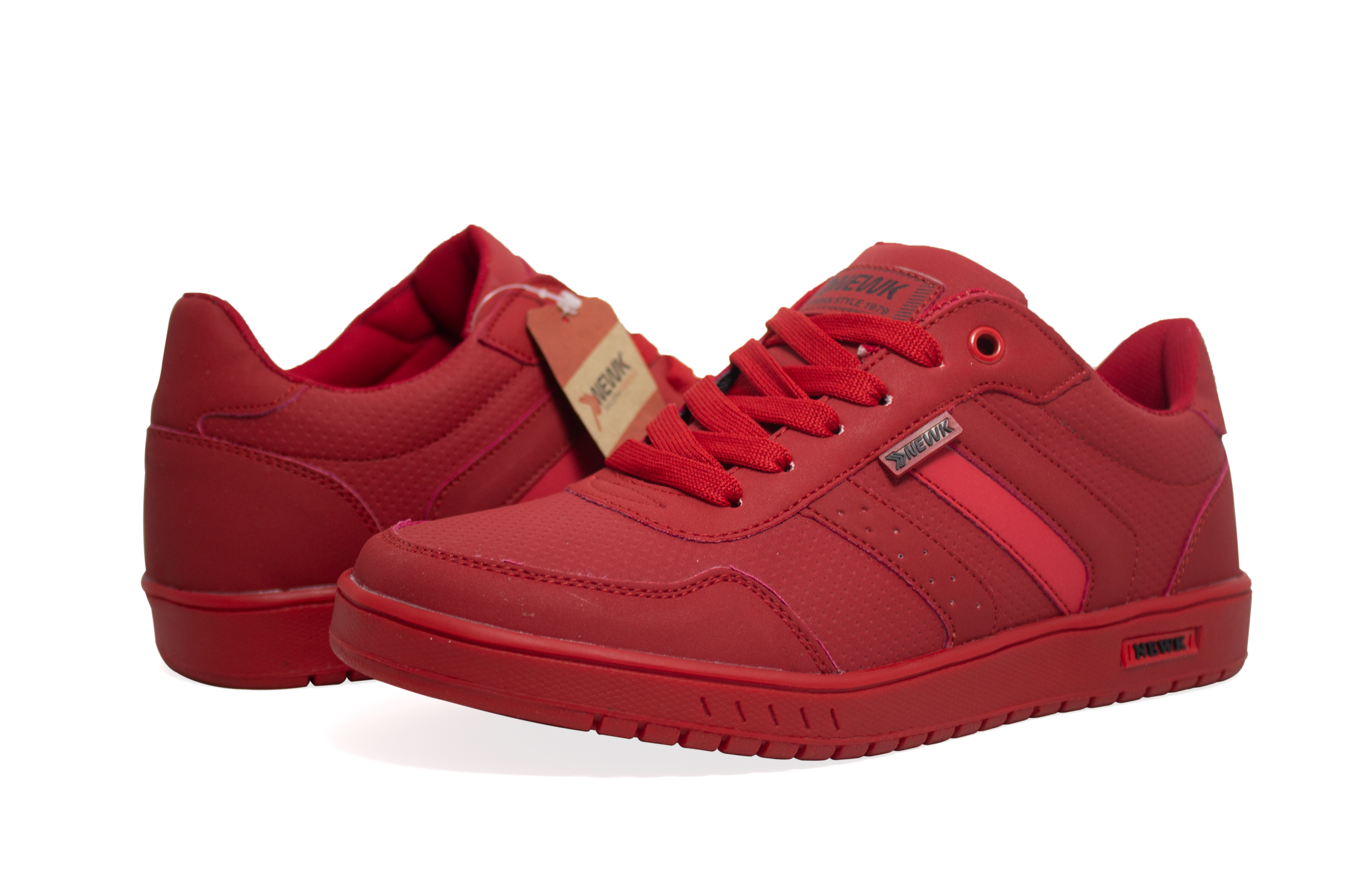 Tenis Newk Hombre Linea Zaprope Color Rojo