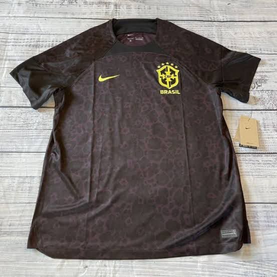 Nuevo! Jersey Brasil 2024/2025 Edicion Especial Negra Black Racismo Talla M.