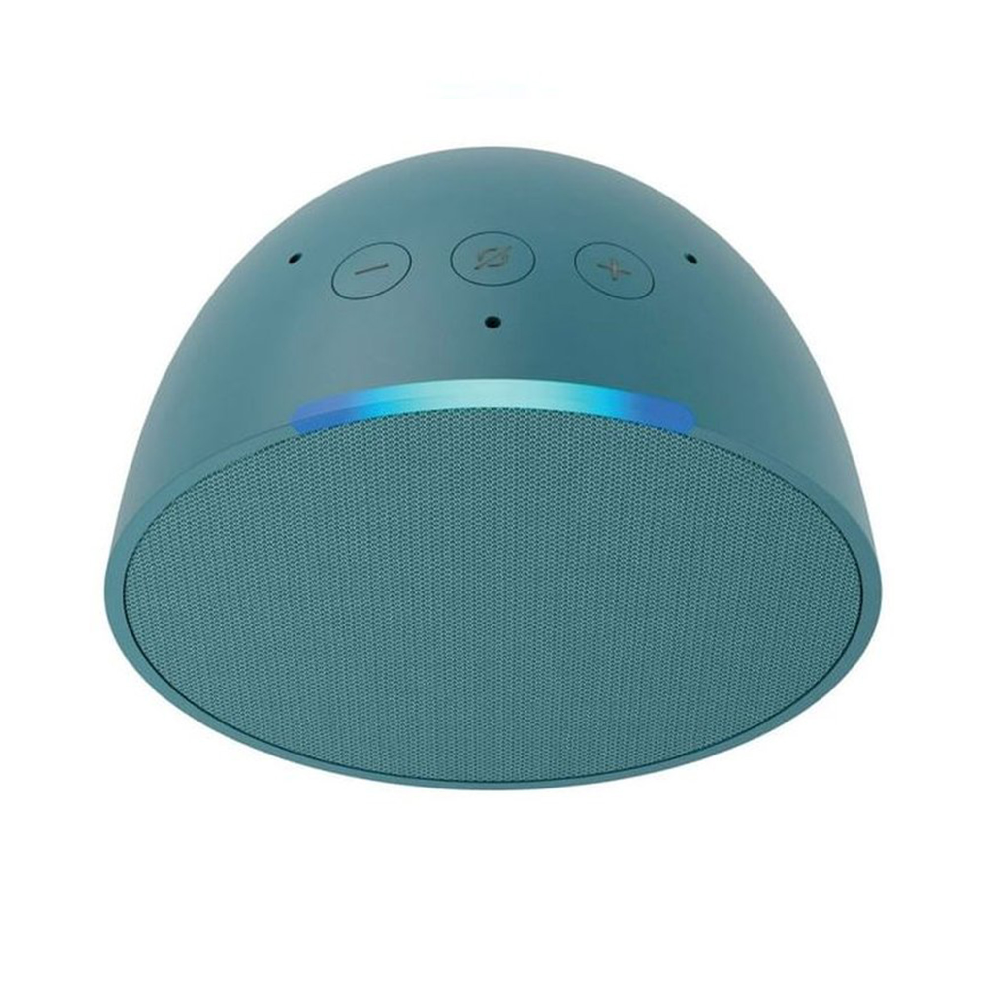 Amazon Echo Pop con asistente virtual Alexa, Verde azulado.