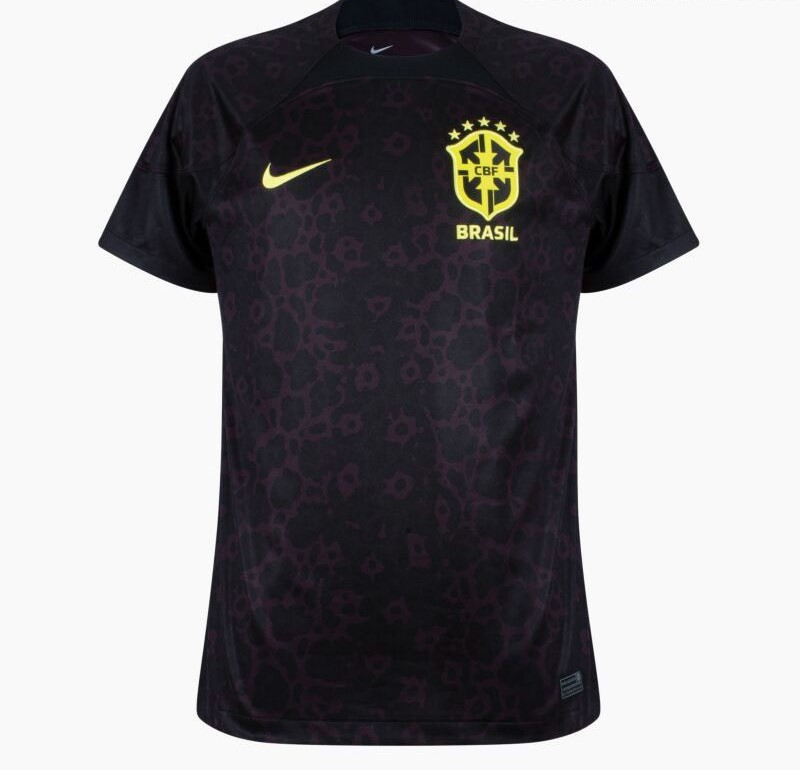 Nuevo! Jersey Brasil 2024/2025 Edicion Especial Negra Black Racismo Talla M.