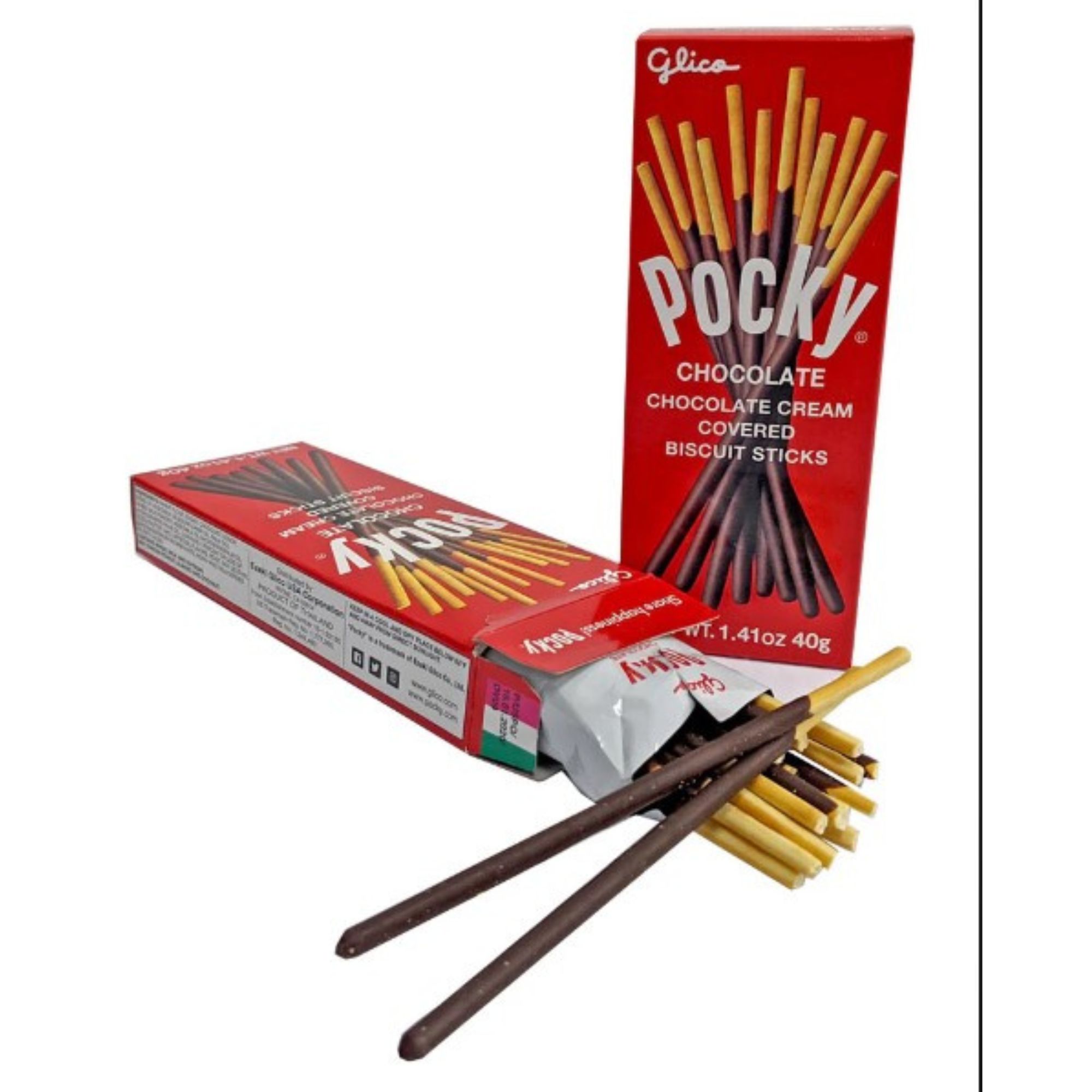 Comida Japonesa Galleta Biscuit Sticks Pocky Chocolate 40g 10 Piezas