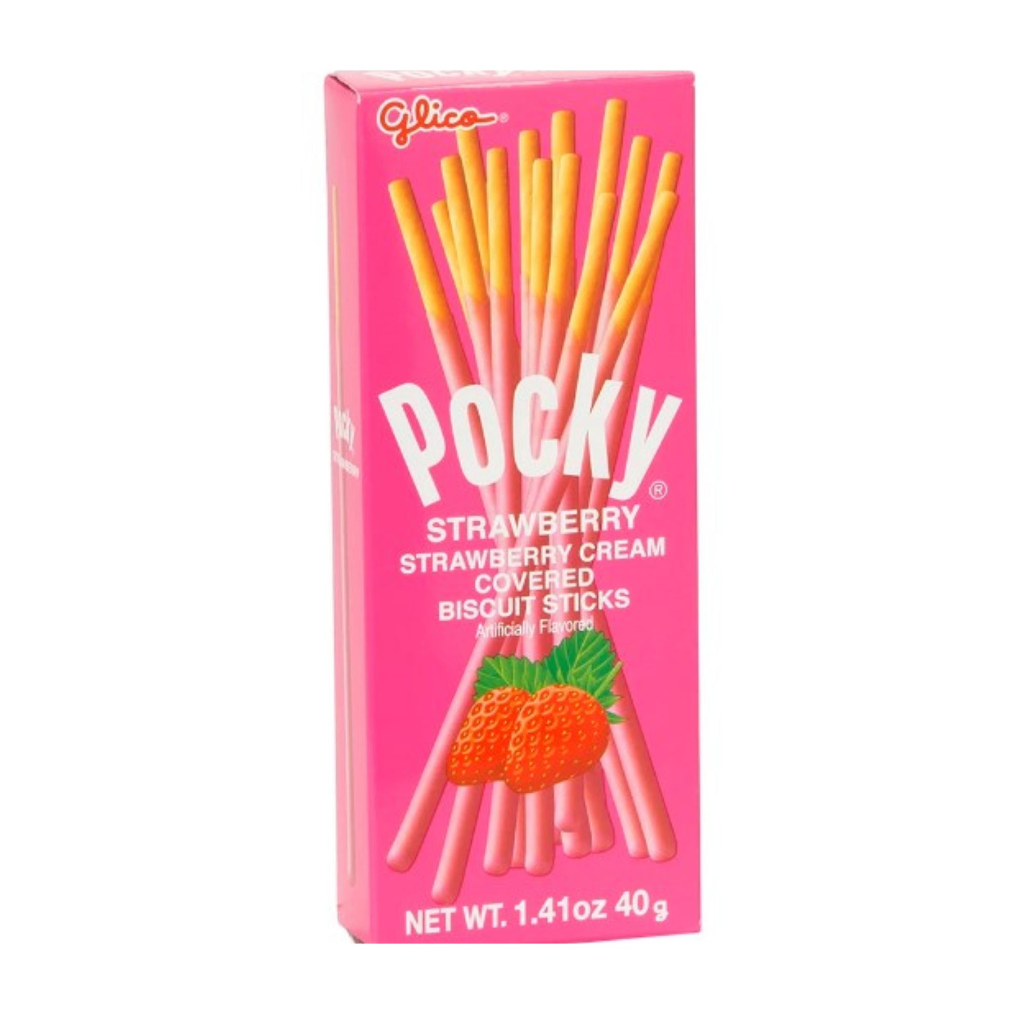 Comida Japonesa Galleta Biscuit Sticks Pocky Fresa 40g 5 Piezas