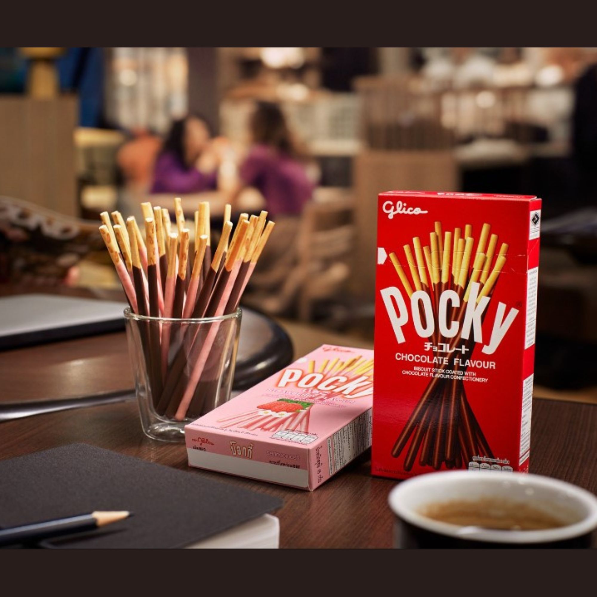 Comida Japonesa Galleta Biscuit Sticks Pocky Chocolate 40g 10 Piezas