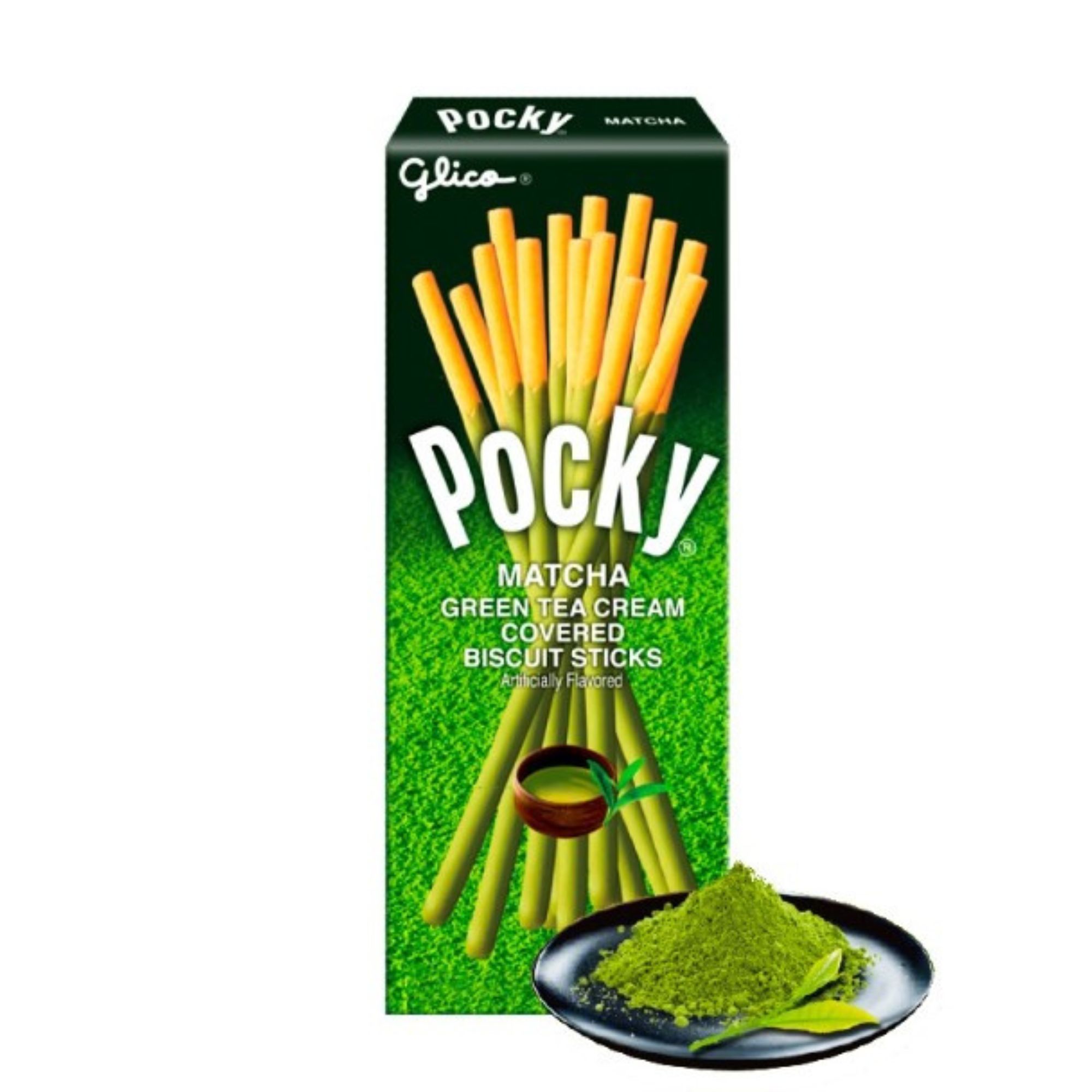 Comida Japonesa Galleta Biscuit Sticks Pocky Matcha 40g 5 Piezas