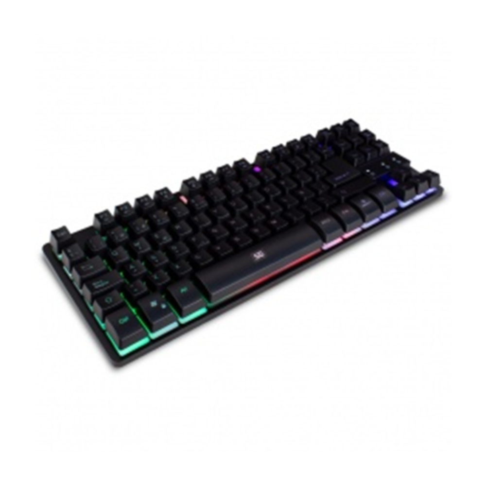 TECLADO VORAGO START THE GAME TENKEYLESS LED RGB USB NEGRO KB-503