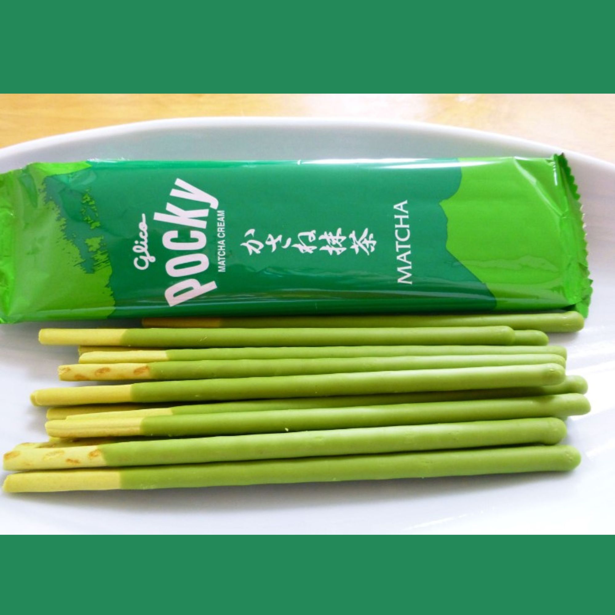Comida Japonesa Galleta Biscuit Sticks Pocky Matcha 40g 5 Piezas