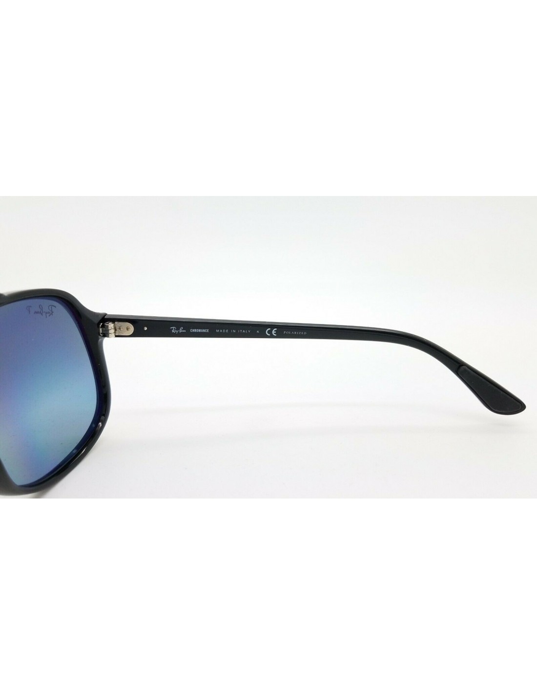 Lentes de sol Ray Ban RB4312CH 601/J0 Aviator Chromance Gris polarizado degradado