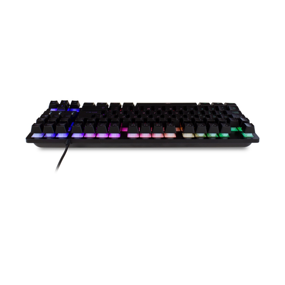 TECLADO VORAGO START THE GAME TENKEYLESS LED RGB USB NEGRO KB-503