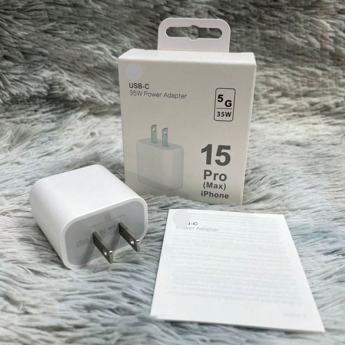 Cubo Adaptador Cargador  Tipo C De 35w.