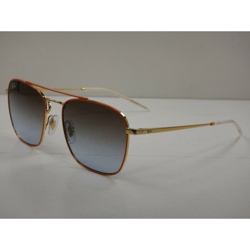 Lentes de sol Ray Ban RB3588 90612W Caravan Rojo Olivo degradado Dorado