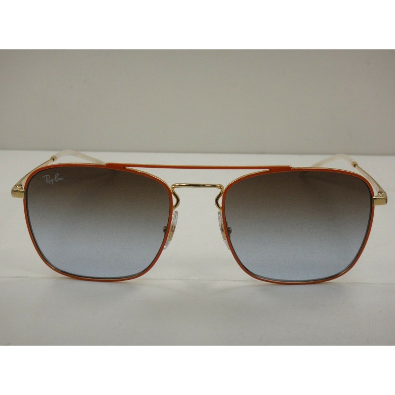 Lentes de sol Ray Ban RB3588 90612W Caravan Rojo Olivo degradado Dorado
