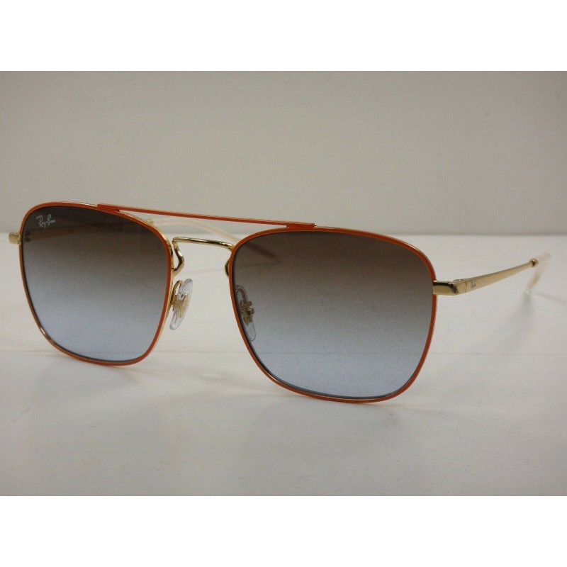 Lentes de sol Ray Ban RB3588 90612W Caravan Rojo Olivo degradado Dorado