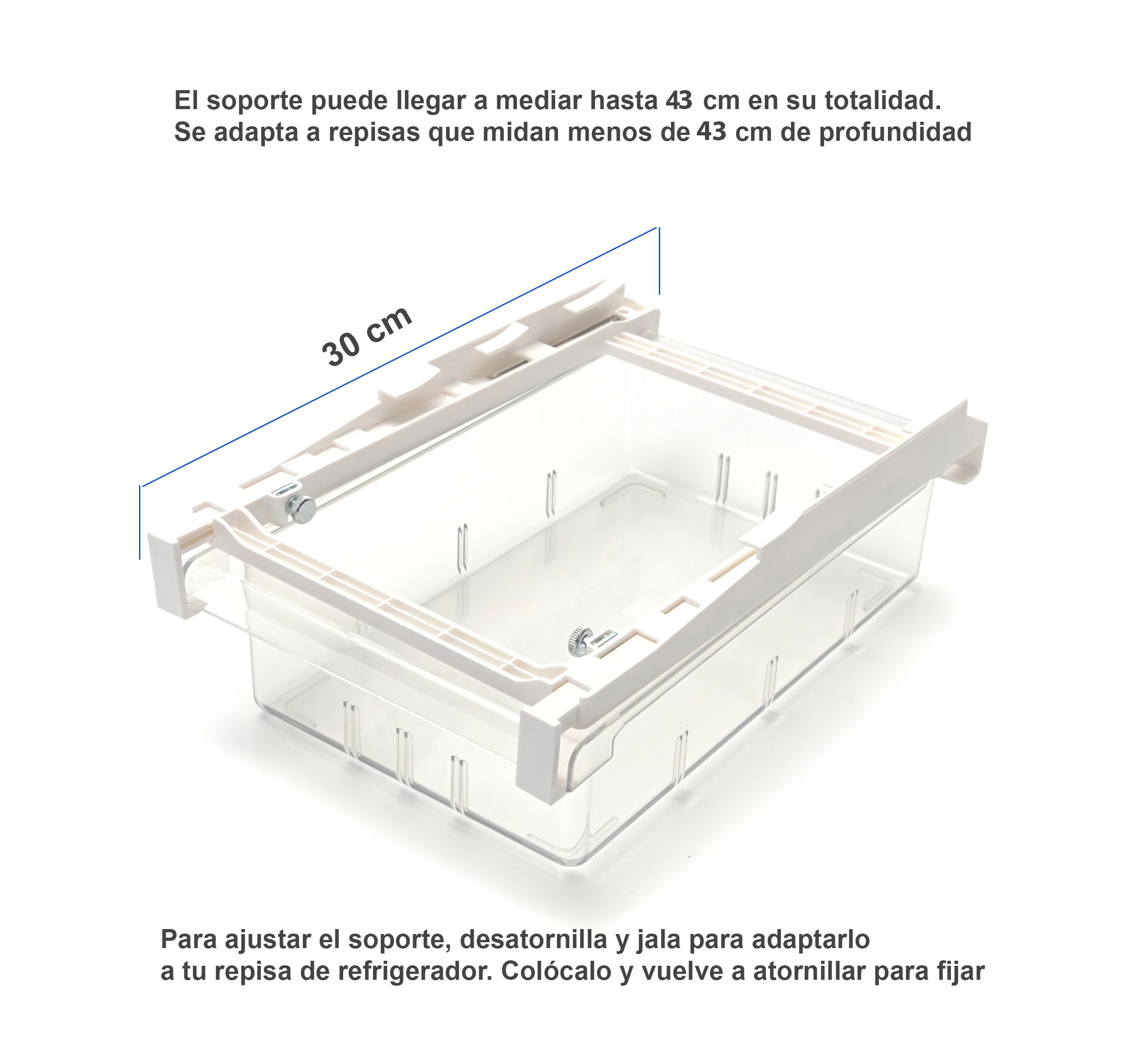 Contenedor Colgante De Huevos, Verduras y Carnes Frías Para Refrigerador
