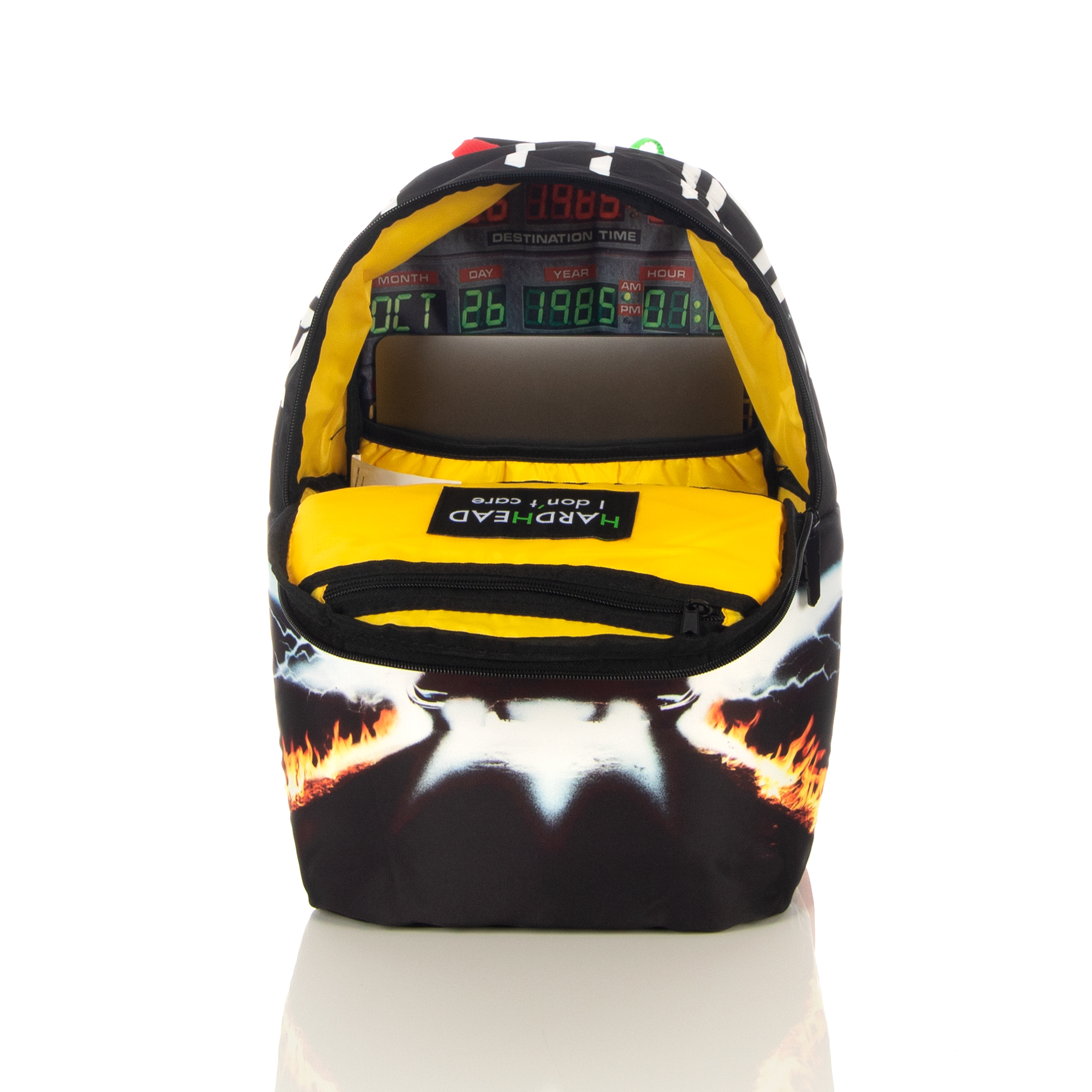 Mochila Back To The Future Original Backpack Nueva Color Negro
