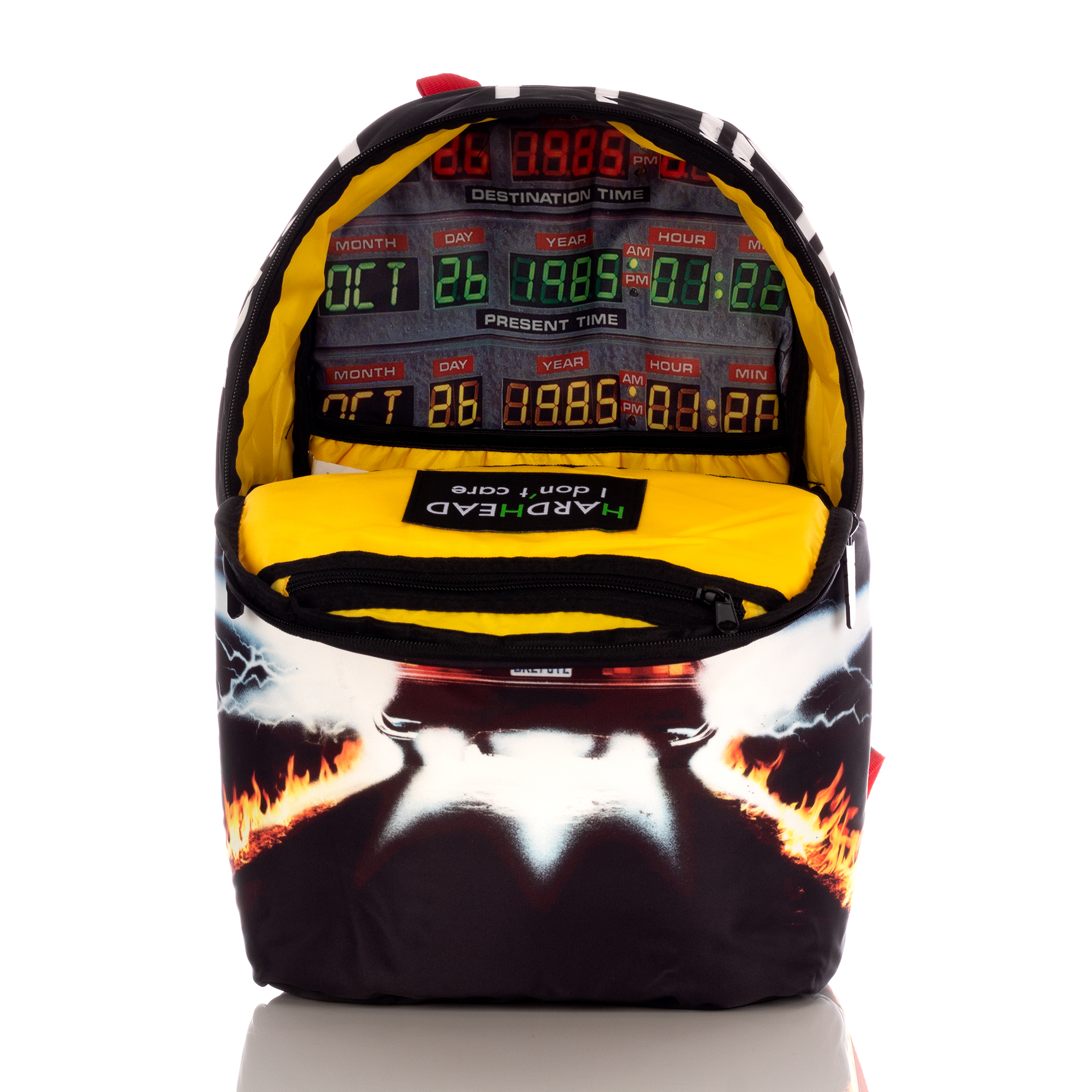Mochila Back To The Future Original Backpack Nueva Color Negro