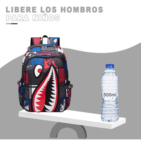 Mochilas Escolares Mochila De Viaje Bolsa Antirrobo Para Escolar Viaje Estilo Juvenil Casual De Gran Capacidad Moda Resistente Al Agua Ligero