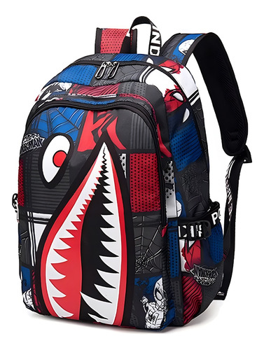 Mochilas Escolares Mochila De Viaje Bolsa Antirrobo Para Escolar Viaje Estilo Juvenil Casual De Gran Capacidad Moda Resistente Al Agua Ligero
