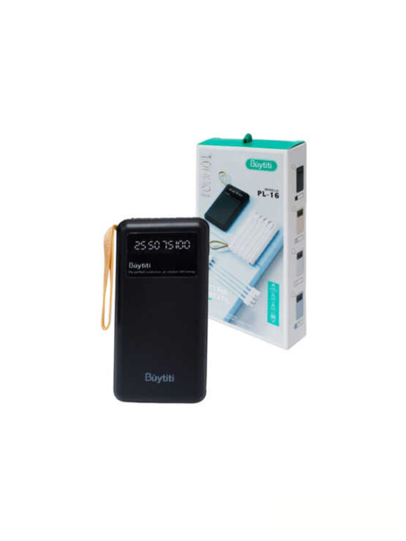 Power Bank Batería Externa 10,000 Mah Cable