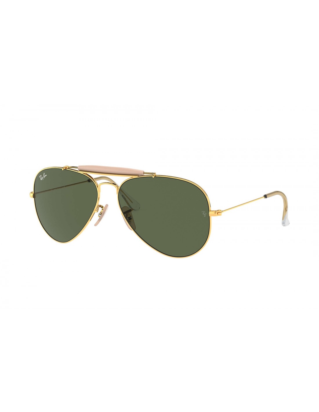 Lentes de sol Ray Ban Rb3029 L2112 Outdoorsman Ii Negro G-15 Dorado Gota