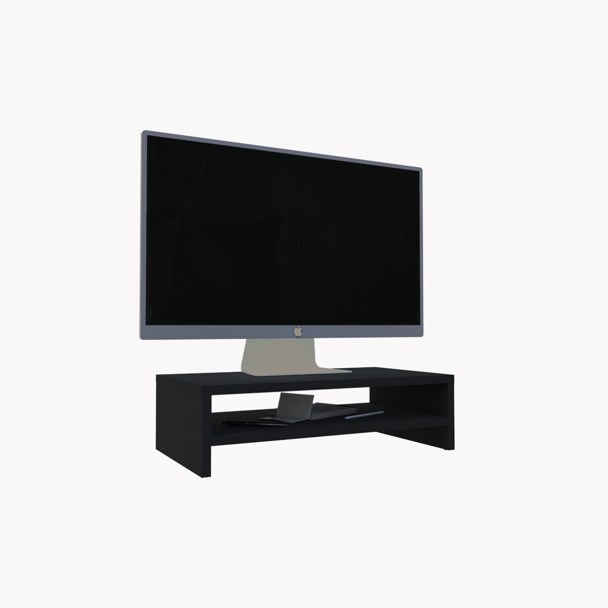 BASE TIPO STAND PARA MONITOR DE COMPUTADORAARMABLE IDEAL PARA ESCRITORIO MODELO ATACAMA.