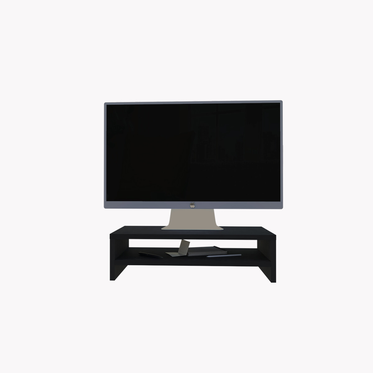 BASE TIPO STAND PARA MONITOR DE COMPUTADORAARMABLE IDEAL PARA ESCRITORIO MODELO ATACAMA.