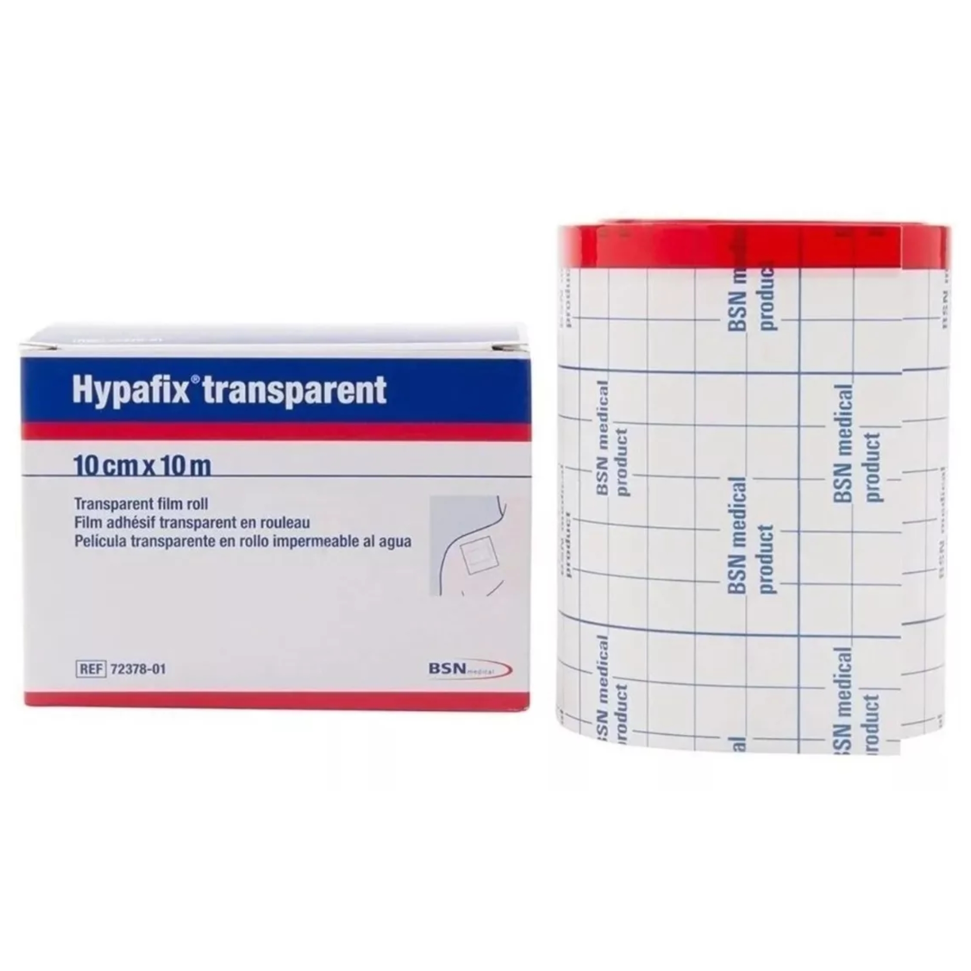 Hypafix Apósito 10cmx10m Transparente Lámina Elástica Autoad.