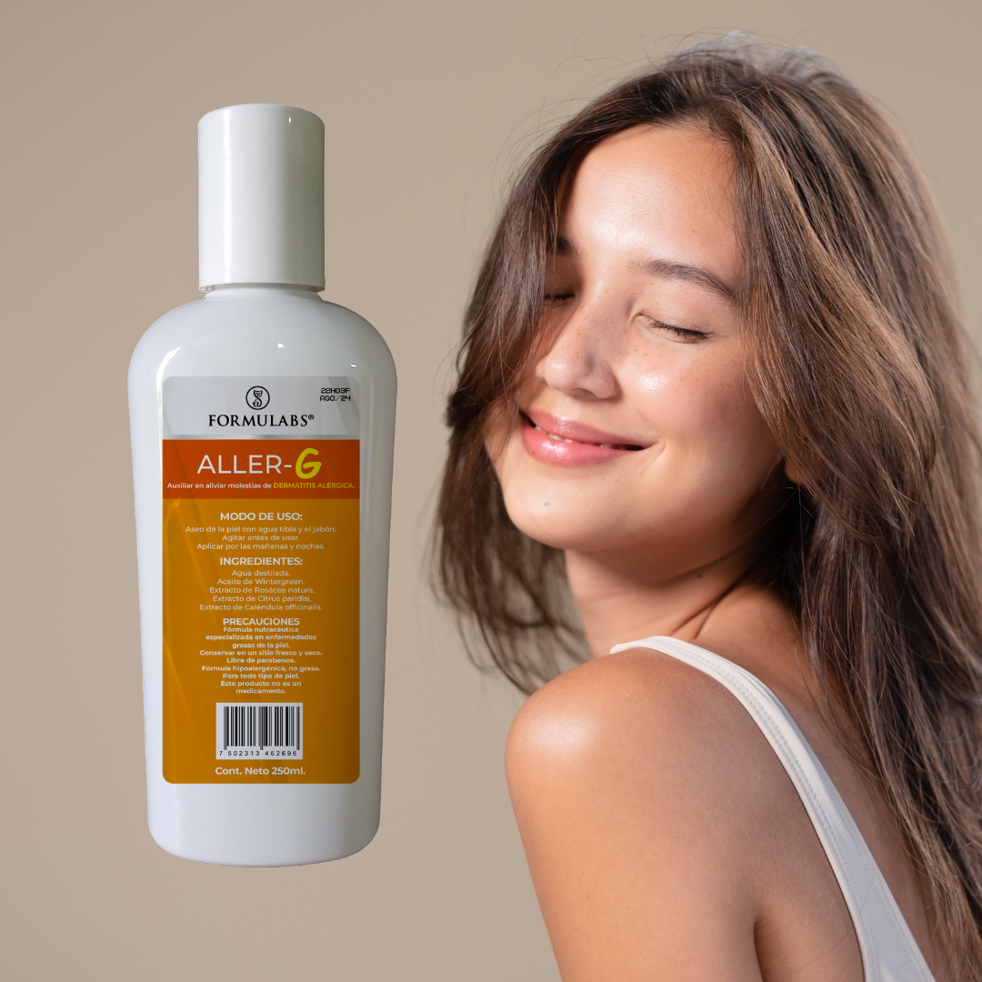 Crema para Dermatitis Alérgica, Repara, Calma y Mejora la apariencia. 30g Aller G- Formulabs