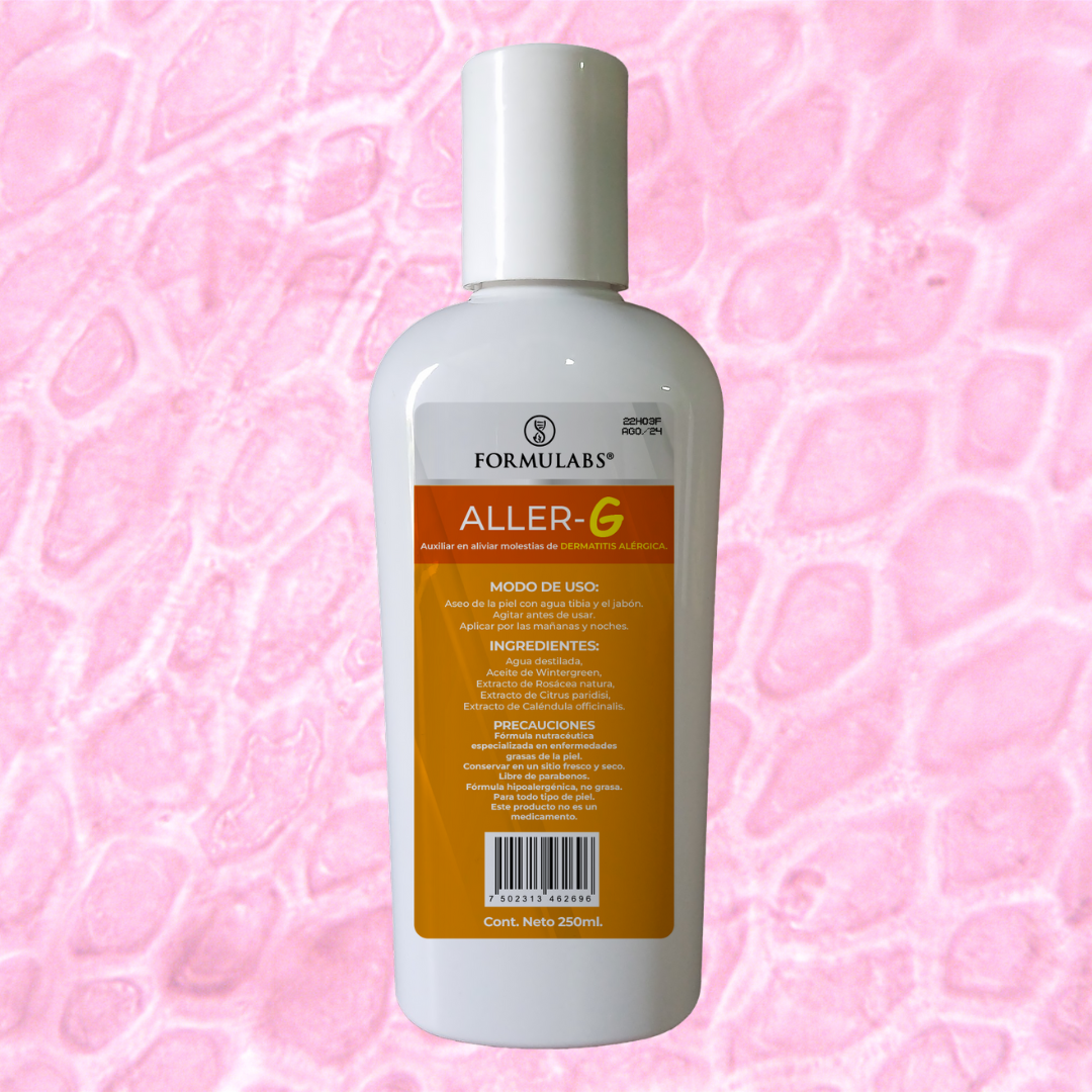 Crema para Dermatitis Alérgica, Repara, Calma y Mejora la apariencia. 30g Aller G- Formulabs