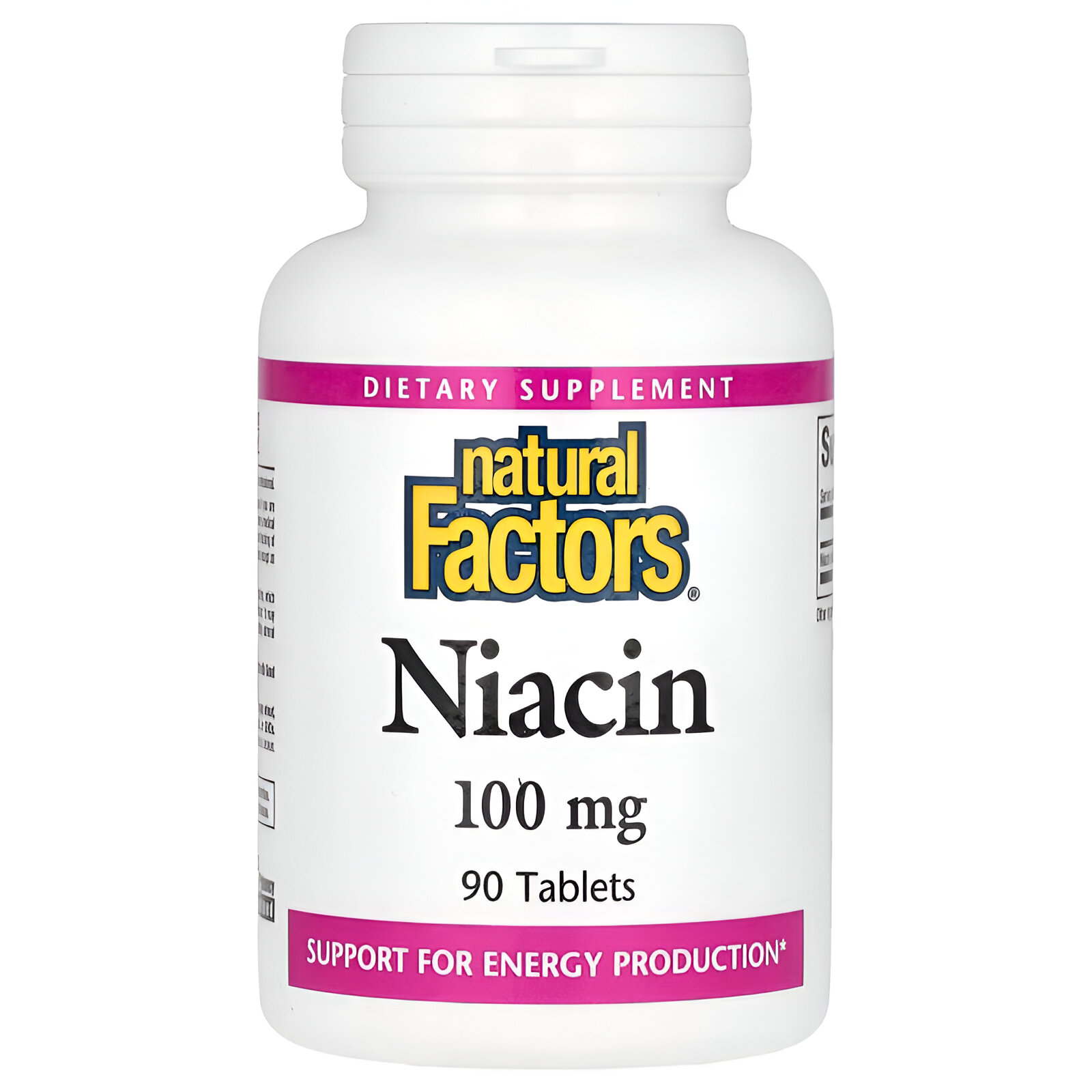 Niacina 100 mg 90 tabletas.