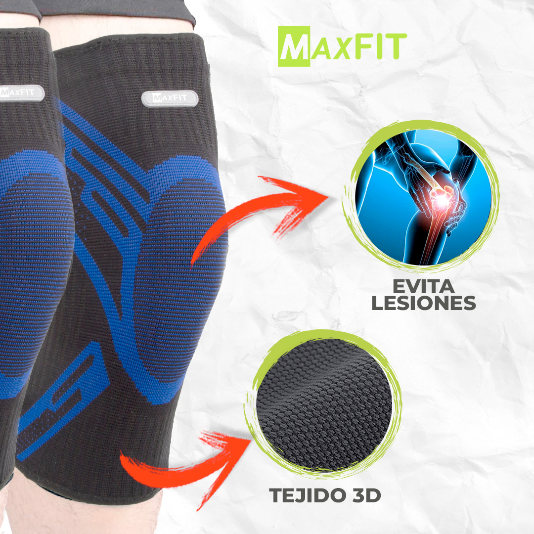 Rodilleras deportivas de compresión MAXFIT /Modelo HX938.