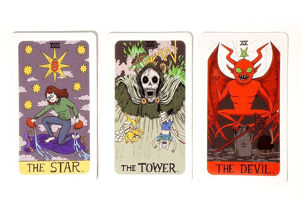Tarot Adventure Time: Conéctate con la Sabiduría Ancestral de Jake y Finn
