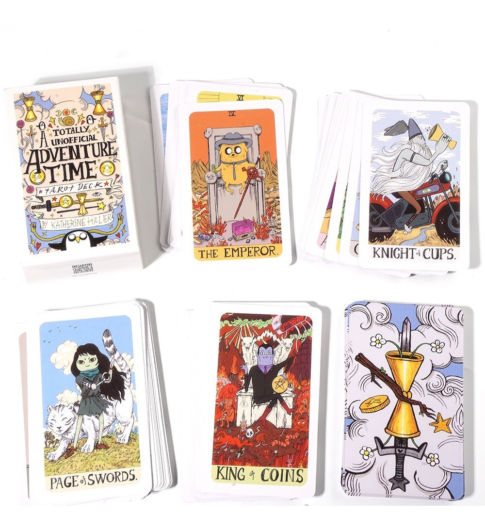 Tarot Adventure Time: Conéctate con la Sabiduría Ancestral de Jake y Finn