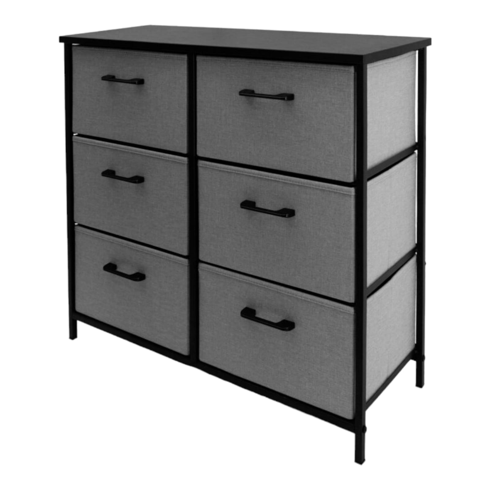 Buró Cómoda de 6 Cajones almacenamiento versátil .