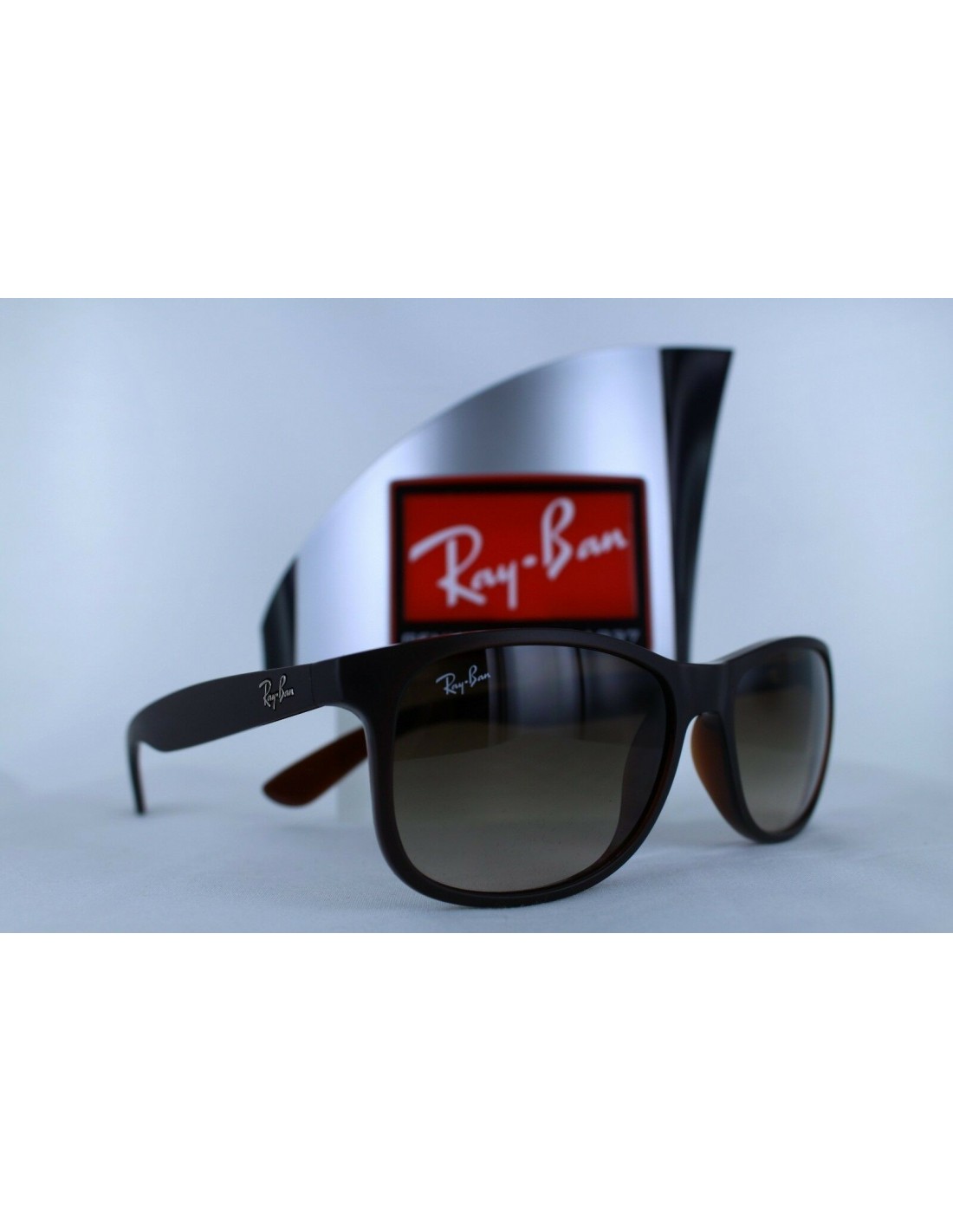 Lentes de sol Ray Ban Rb4202 607313 Andy Cafe degradado Icon Original