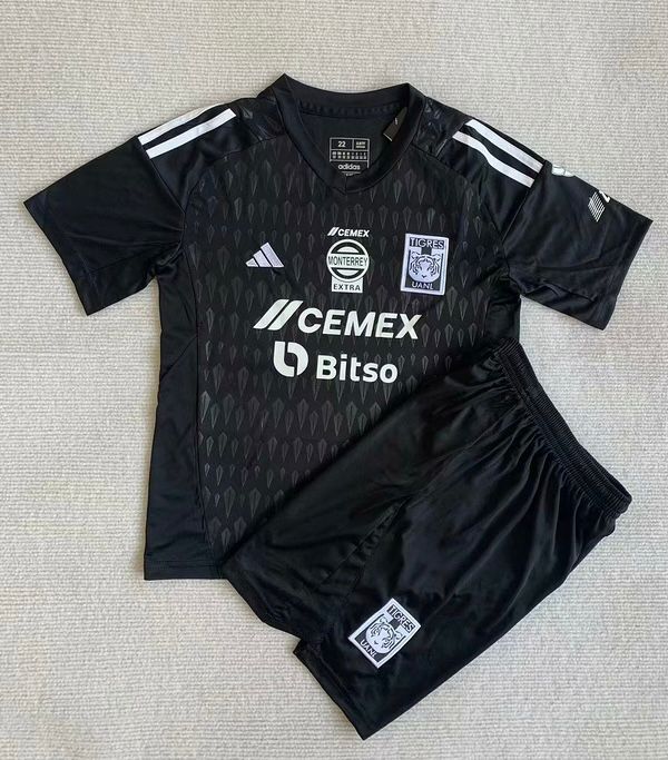 Nuevo! Jersey Portero Tigres UANL Nuevo Leon Negro Arquero Talla M.