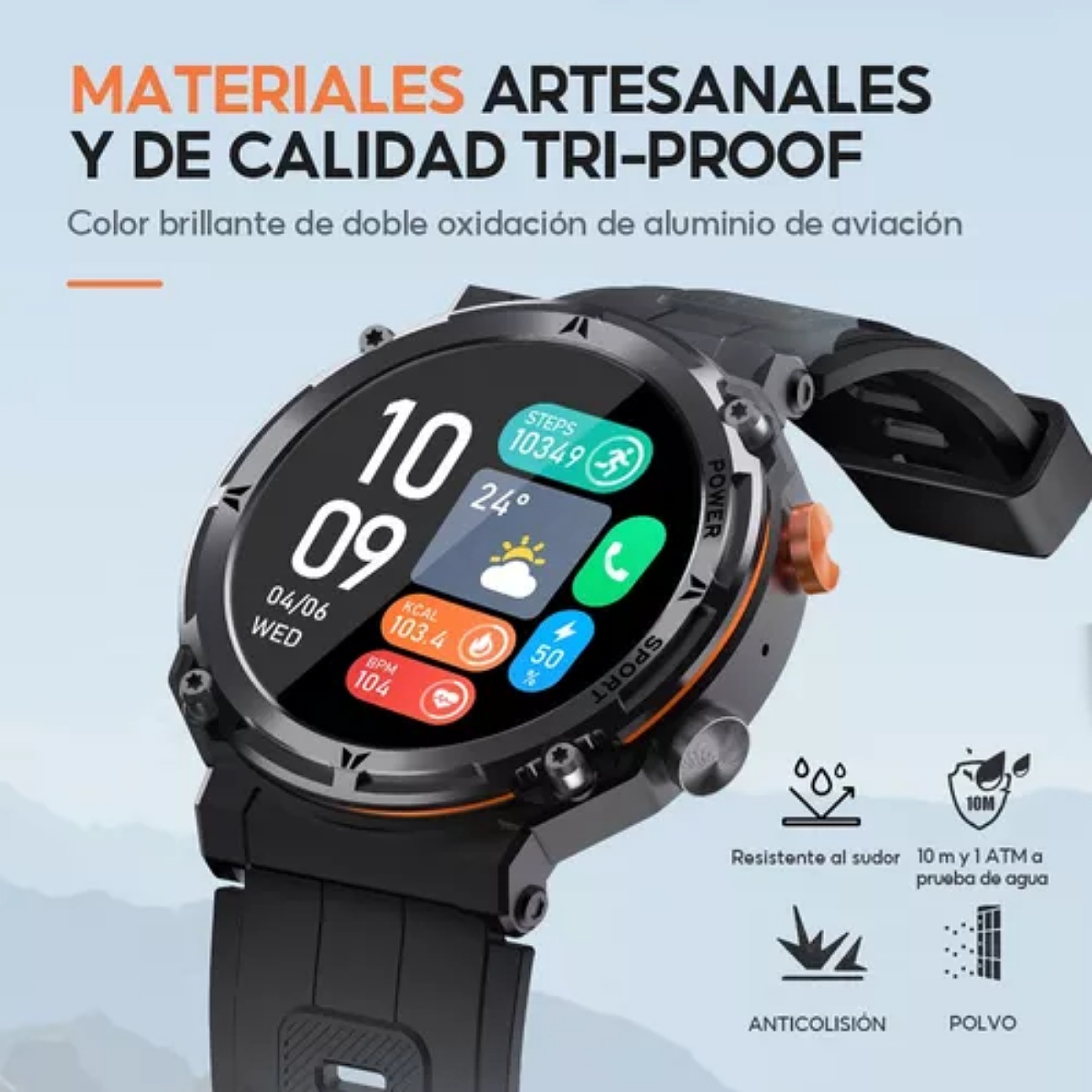 Reloj Inteligente Skmei C21pro Reloj Smartwach Hombre Llama