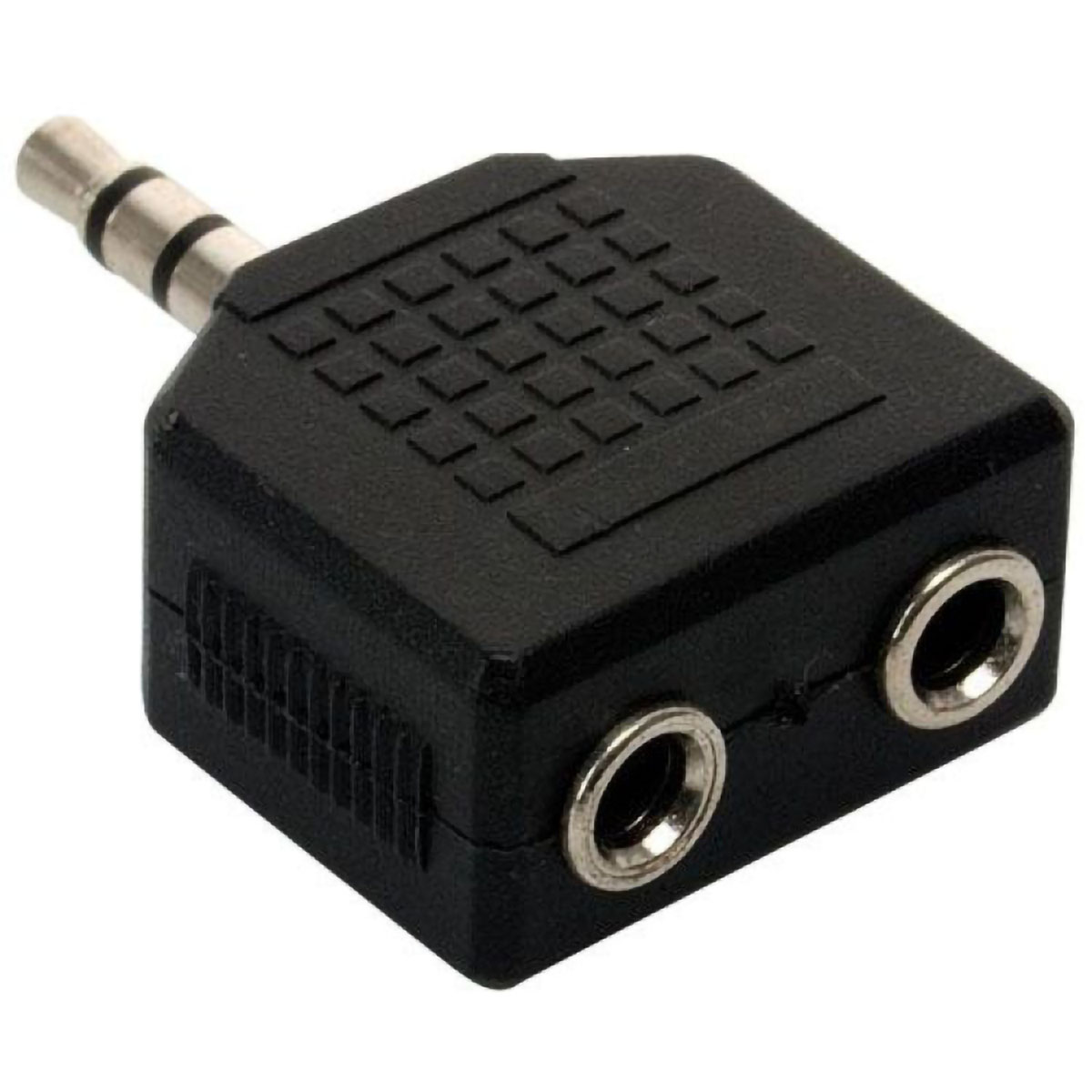 Splitter Divisor Auxiliar Audífonos Dos Salidas 3.5mm