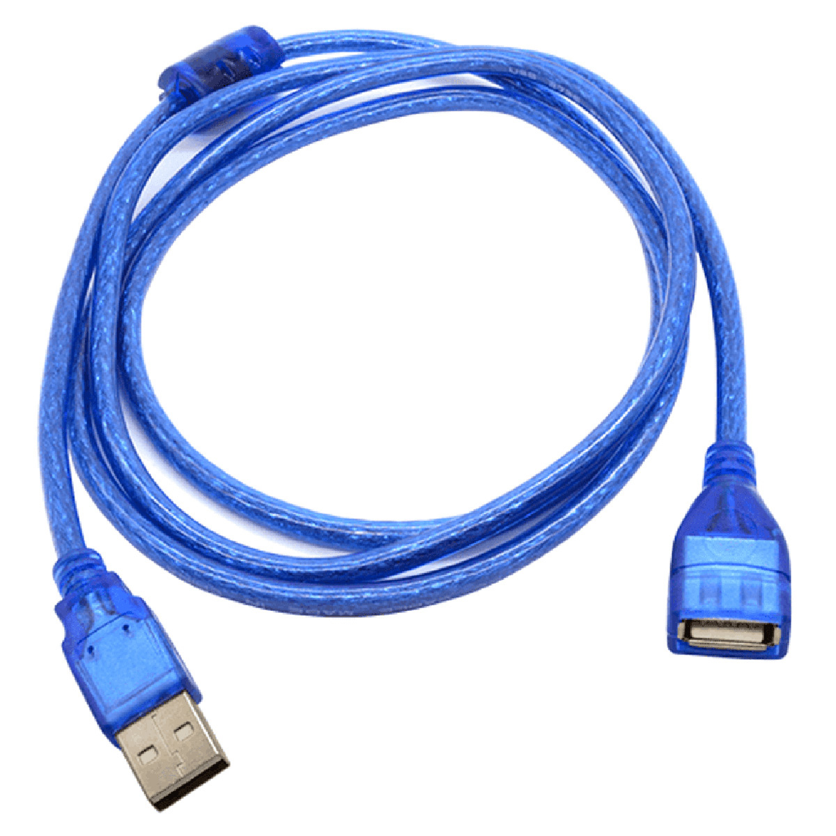 Cable Extensión USB 2.0 1.5m Azul.