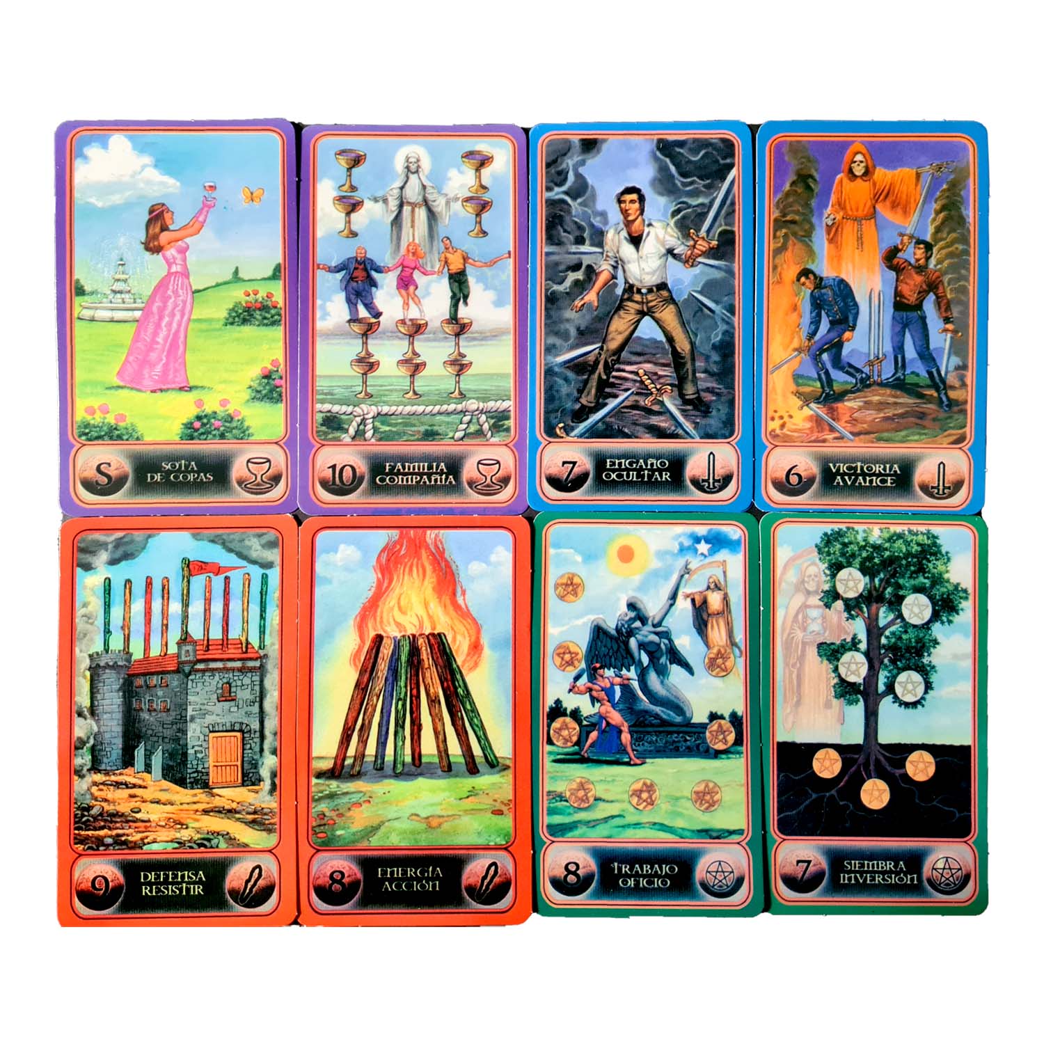 Tarot Santa Muerte Original Plastificado 80 Cartas: Lecturas Profundas y Acertadas