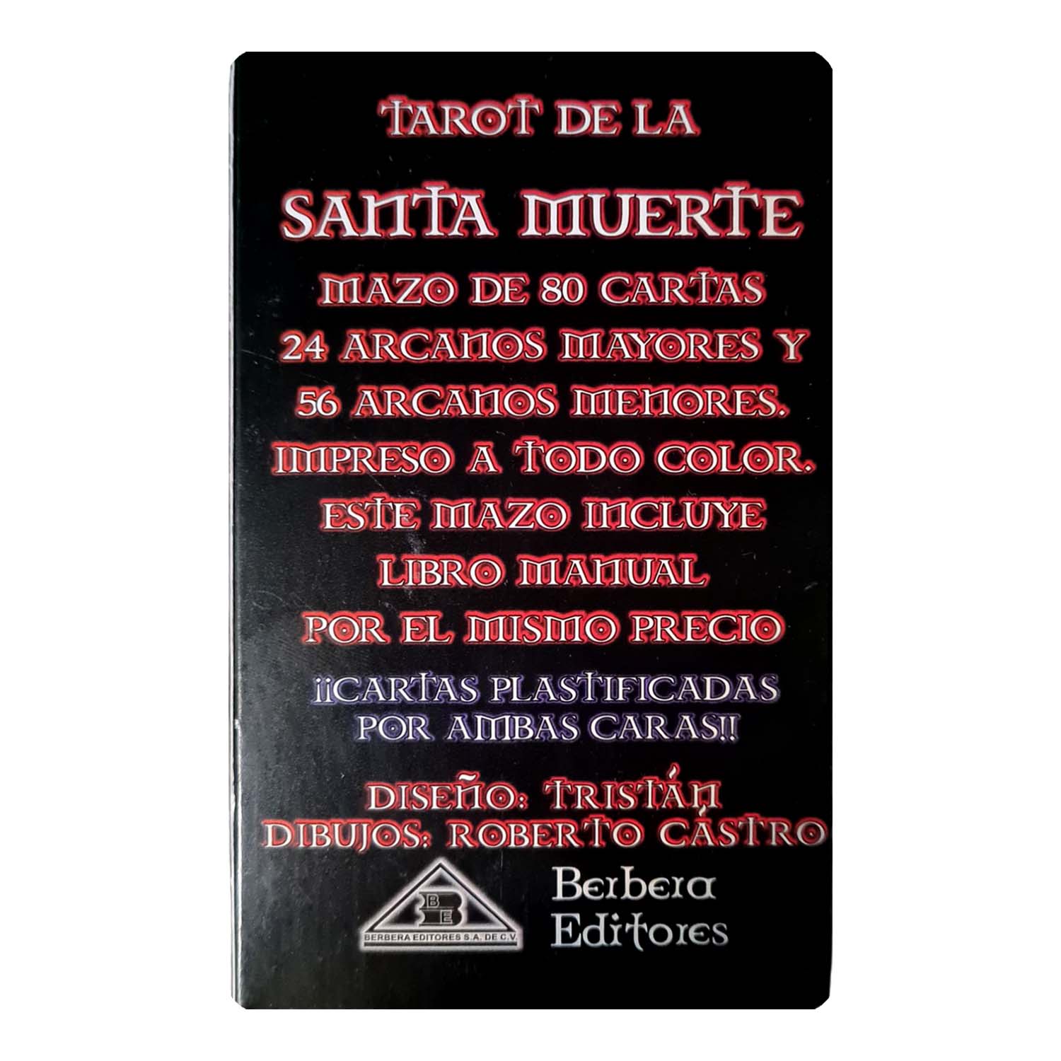 Tarot Santa Muerte Original Plastificado 80 Cartas: Lecturas Profundas y Acertadas