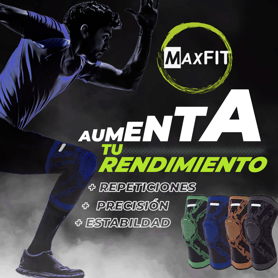 Rodilleras deportivas de protección y compresión MAXFIT /Modelo HX932.