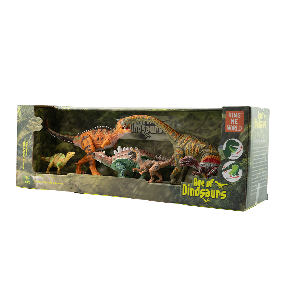  Dinosaurios Set Articulados BM Toys 3303-13 