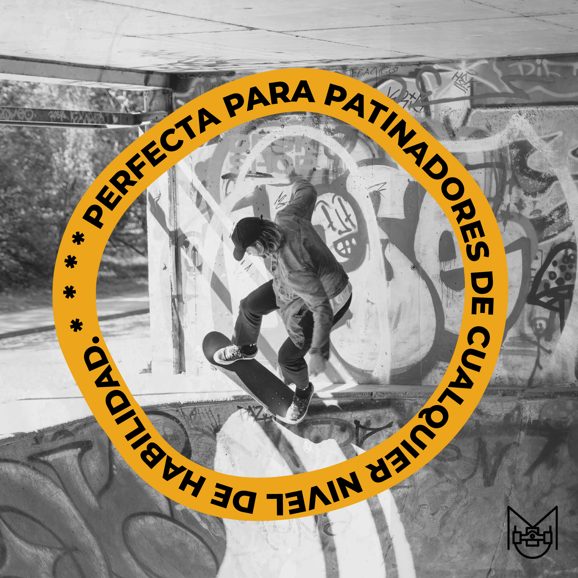 Patineta Profesional de Madera Skateboard 31" con Diseño.