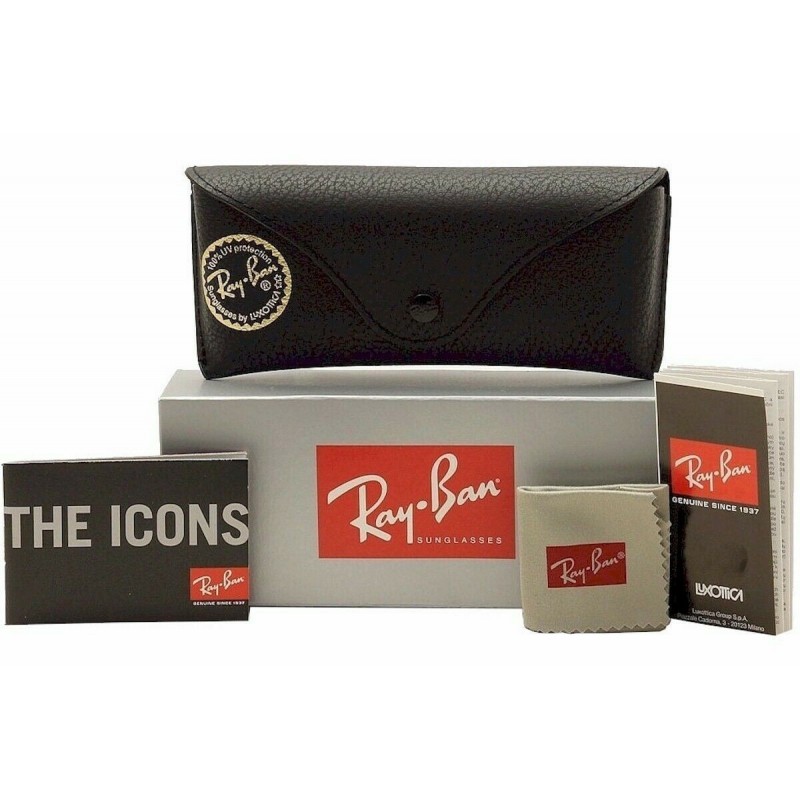 Lentes de sol Ray Ban Rb3592 001/I8 The Ja-jo Rosa degradado Dorado