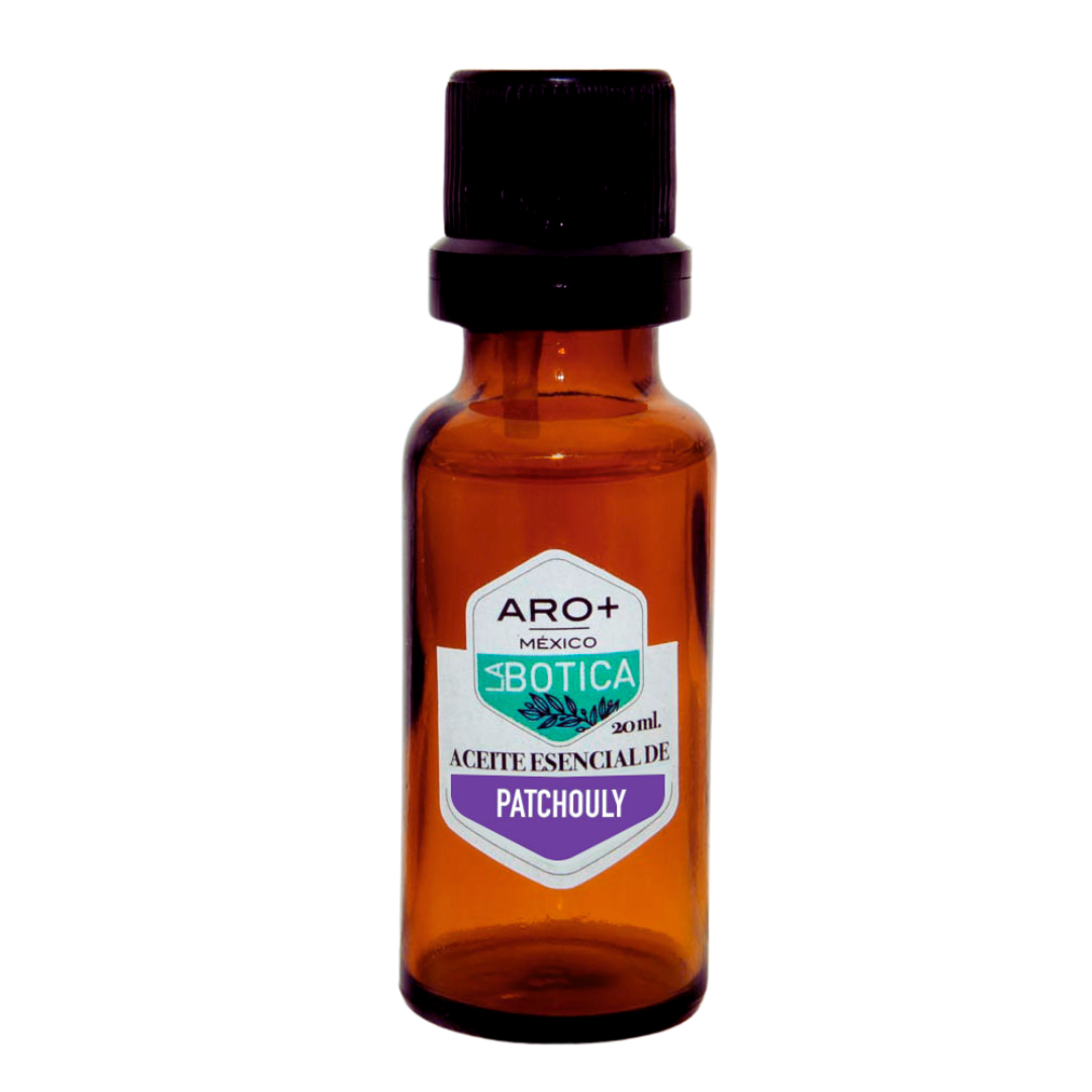 Aceite Esencial Pachuli - Patchouli 100% Puro, Uso Terapéutico, Aromaterapia.