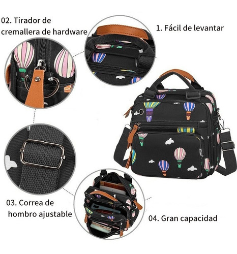Mochila Antirrobo De Moda Para Mujer Bolso De Hombro Pequeño