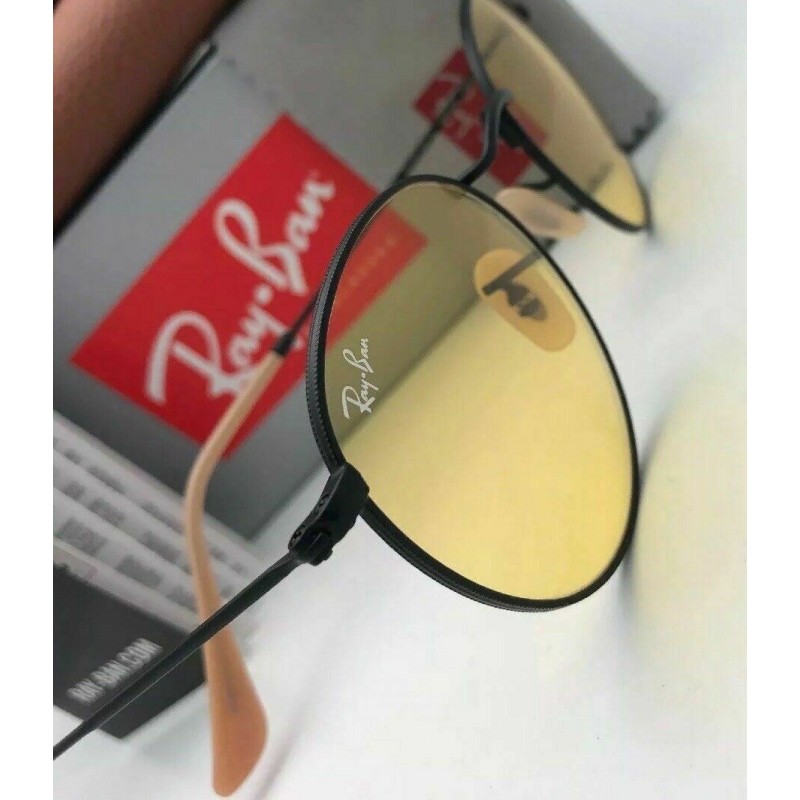 Lentes de sol Ray Ban Rb3447 9066/4A Round Metal Evolve Ambar Dorado Fotocromatico