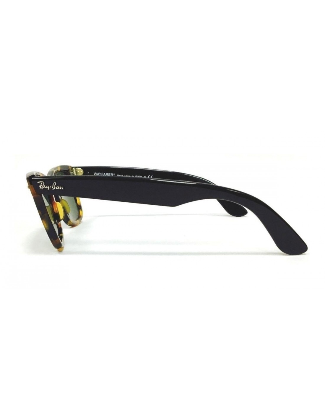 Lentes de sol Ray Ban Rb2140 1157 Wayfarer Fleck Carey Negro Original Icon