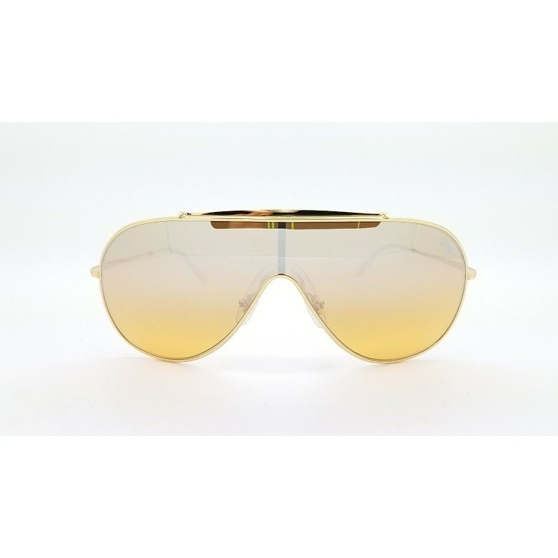 Lentes de sol Ray Ban Rb3597 9050 Y1 Wings I Amarillo Espejo Dorado 24K