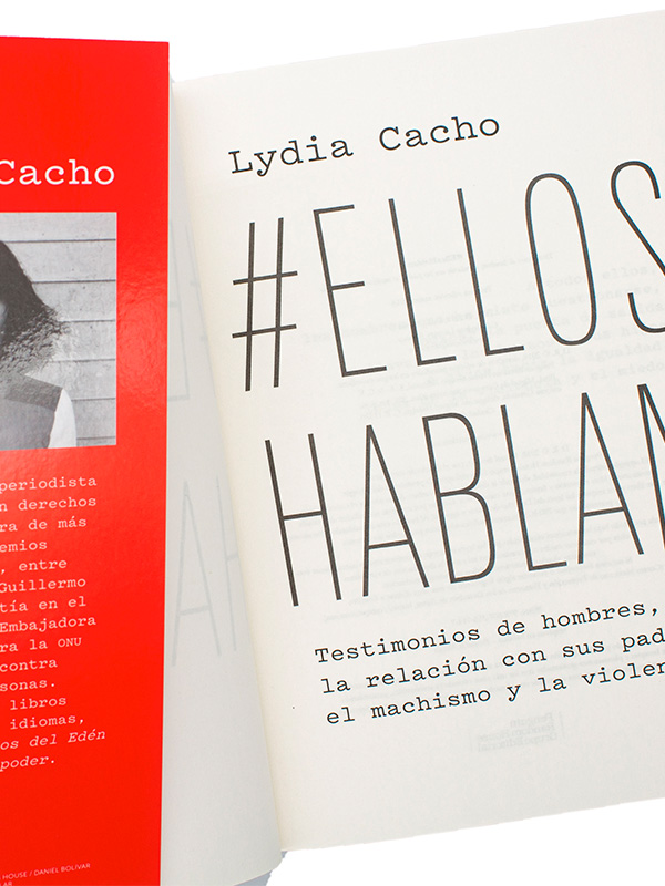 Libro Ellos Hablan Autor Lidia Cacho.